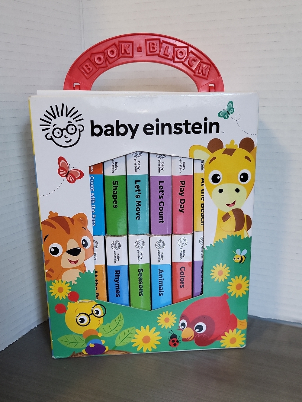 Baby Einstein - My First Library Board Book Block 12-Book Set